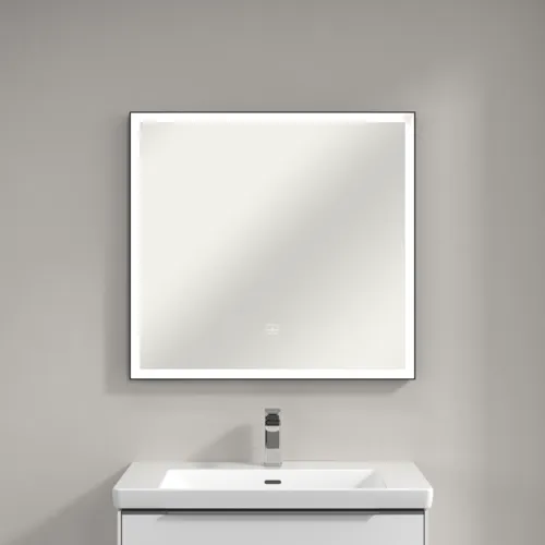 Bild von VILLEROY BOCH Subway 3.0 Spiegel, mit Beleuchtung, 800 x 750 x 47,5 mm #A46380BC