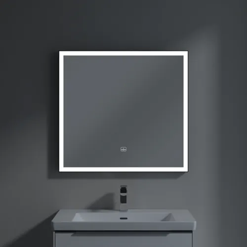 Bild von VILLEROY BOCH Subway 3.0 Spiegel, mit Beleuchtung, 800 x 750 x 47,5 mm #A46380BC