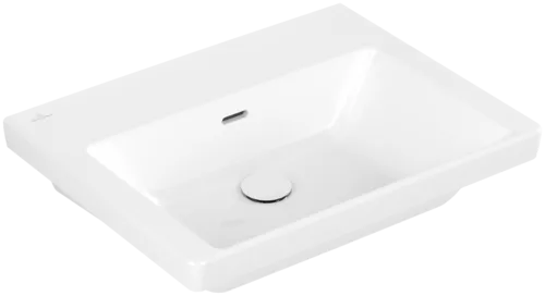 Bild von VILLEROY BOCH Subway 3.0 Waschbecken, 600 x 470 x 165 mm, Weiß Alpin, mit Überlauf, Unterseite geschliffen #4A706J01