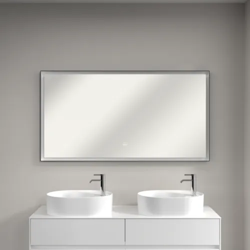 Bild von VILLEROY BOCH Subway 3.0 Spiegel, mit Beleuchtung, 1400 x 750 x 47,5 mm #A46314BC