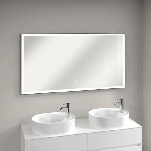 Bild von VILLEROY BOCH Subway 3.0 Spiegel, mit Beleuchtung, 1400 x 750 x 47,5 mm #A46314BC