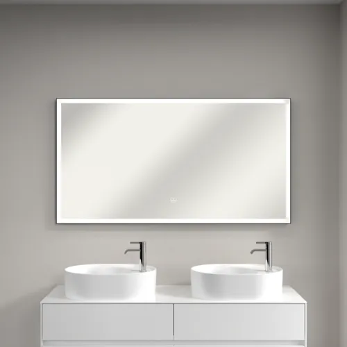 Bild von VILLEROY BOCH Subway 3.0 Spiegel, mit Beleuchtung, 1400 x 750 x 47,5 mm #A46314BC