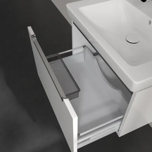 Bild von VILLEROY BOCH Subway 2.0 Waschbeckenunterschrank, 1 Auszug, 637 x 420 x 454 mm, Glossy White #A68810DH