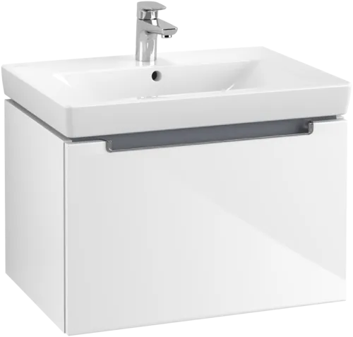 Bild von VILLEROY BOCH Subway 2.0 Waschbeckenunterschrank, 1 Auszug, 637 x 420 x 454 mm, Glossy White #A68810DH