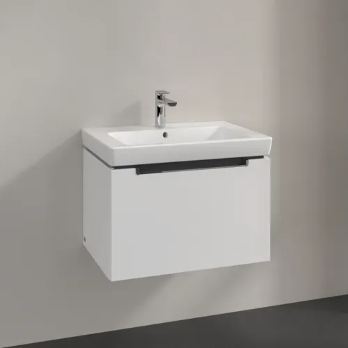 Bild von VILLEROY BOCH Subway 2.0 Waschbeckenunterschrank, 1 Auszug, 637 x 420 x 454 mm, Glossy White #A68810DH