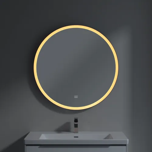 Bild von VILLEROY BOCH Subway 3.0 Spiegel, mit Beleuchtung, 910 x 910 x 45 mm #A46491BC