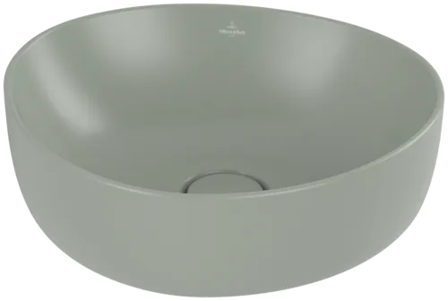 Bild von VILLEROY BOCH Antao Aufsatzwaschbecken, 400 x 395 x 145 mm, Morning Green CeramicPlus, ohne Überlauf #4A7240R8