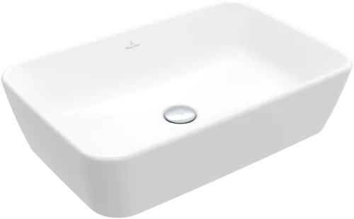 Bild von VILLEROY BOCH Architectura Aufsatzwaschbecken, 600 x 405 x 155 mm, Weiß Alpin, ohne Überlauf #5A276101