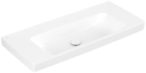 Bild von VILLEROY BOCH Architectura Waschbecken, 1000 x 445 x 165 mm, Weiß Alpin CeramicPlus, ohne Überlauf #4A87A3R1