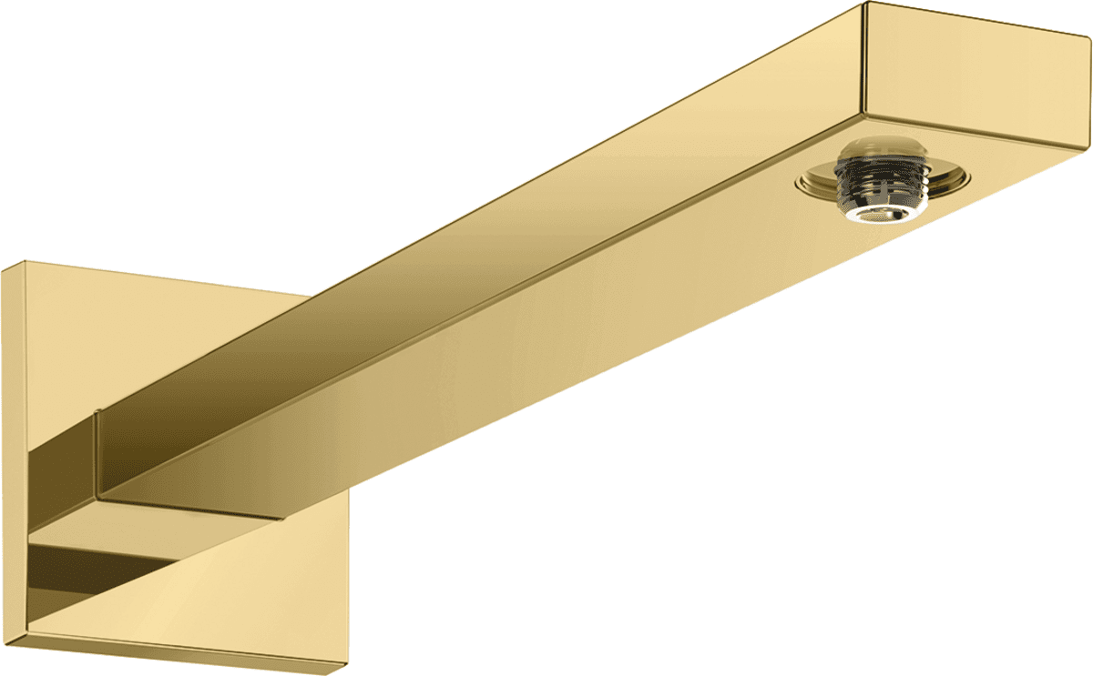 Bild von HANSGROHE Brausearm E 39 cm mit rechteckigem Schaft #27694990 - Polished Gold Optic