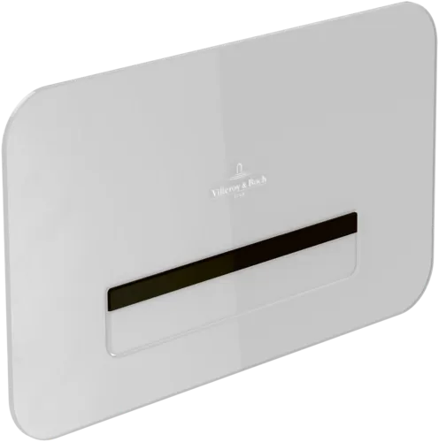 Bild von VILLEROY BOCH ViConnect Installationssysteme WC-Betätigungsplatte 200G ProActive+, mit Beleuchtung, 2-Mengen-Spülung, Glass Glossy White #922311RE