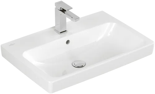 Bild von VILLEROY BOCH Architectura Waschbecken, 650 x 445 x 165 mm, Weiß Alpin CeramicPlus, mit Überlauf #4A8765R1