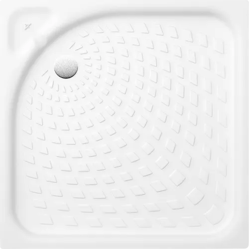 Bild von VILLEROY BOCH O.novo quadratische Duschwanne, 800 x 800 x 65 mm, Weiß Alpin #62158001