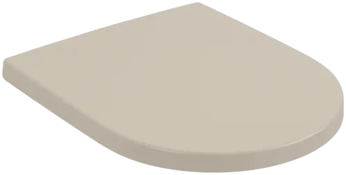 Bild von VILLEROY BOCH Subway 3.0 WC-Sitz, mit Absenkautomatik (SoftClosing), mit abnehmbaren Sitz (QuickRelease), Almond #8M42S1AM