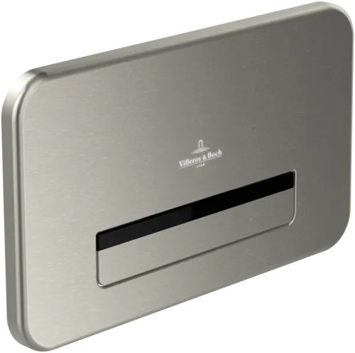Bild von VILLEROY BOCH ViConnect Installationssysteme WC-Betätigungsplatte 200M ProActive+, 2-Mengen-Spülung, Edelstahl #922311LC