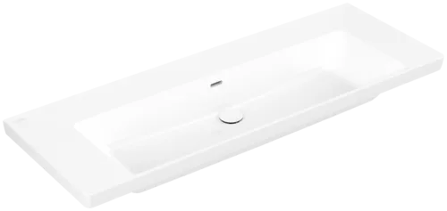 Bild von VILLEROY BOCH Subway 3.0 Schrankwaschtisch, 1300 x 475 x 170 mm, Weiß Alpin CeramicPlus, mit Überlauf #4A70D6R1