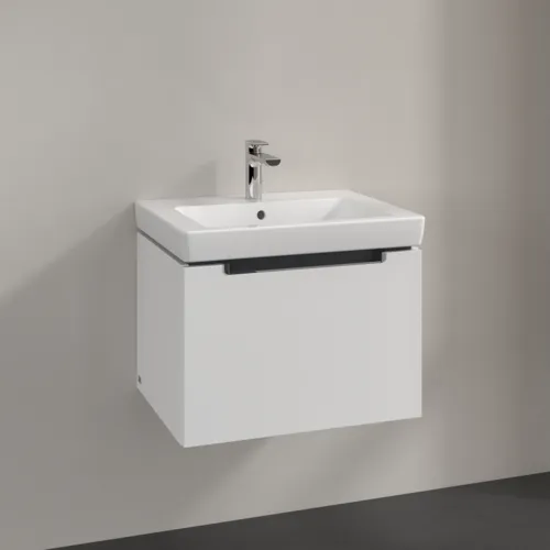 Bild von VILLEROY BOCH Subway 2.0 Waschbeckenunterschrank, 1 Auszug, 587 x 420 x 454 mm, White Matt #A68710MS