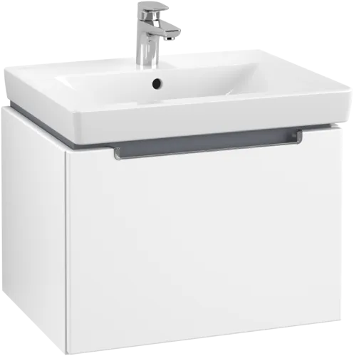 Bild von VILLEROY BOCH Subway 2.0 Waschbeckenunterschrank, 1 Auszug, 587 x 420 x 454 mm, White Matt #A68710MS