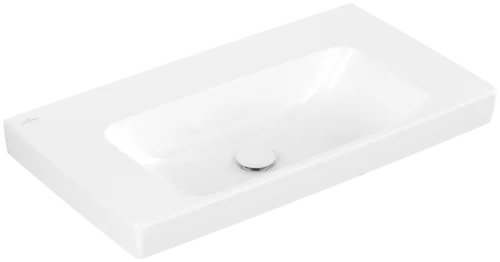 Bild von VILLEROY BOCH Architectura Waschbecken, 800 x 445 x 170 mm, Weiß Alpin CeramicPlus, ohne Überlauf #4A8783R1