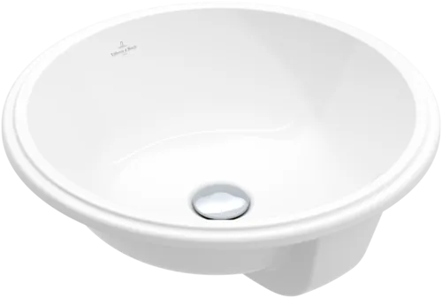 Bild von VILLEROY BOCH Architectura Unterbauwaschbecken, 400 x 400 x 175 mm, Weiß Alpin, ohne Überlauf, Außenseite nicht glasiert #5A754601