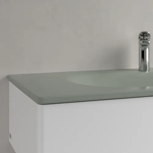 Obrázek VILLEROY BOCH Umyvadlo na skříňku Antao, 1000 x 500 x 150 mm, Morning Green CeramicPlus, bez přepadu #4A76A2R8