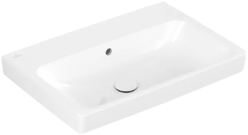 Bild von VILLEROY BOCH Architectura Waschbecken, 650 x 445 x 165 mm, Weiß Alpin CeramicPlus, mit Überlauf, Unterseite geschliffen #4A87KJR1