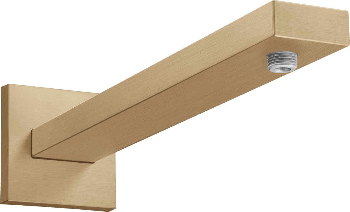 Bild von HANSGROHE Brausearm E 39 cm mit rechteckigem Schaft #27694140 - Brushed Bronze
