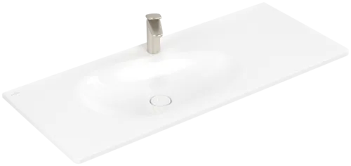 Bild von VILLEROY BOCH Antao Schrankwaschtisch, 1200 x 500 x 150 mm, Weiß Alpin CeramicPlus, ohne Überlauf #4A77L2R1