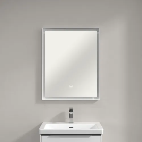 Bild von VILLEROY BOCH Subway 3.0 Spiegel, mit Beleuchtung, 600 x 750 x 47,5 mm #A4636000
