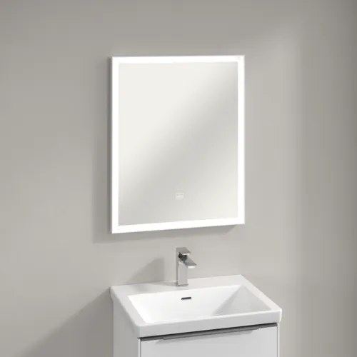 Bild von VILLEROY BOCH Subway 3.0 Spiegel, mit Beleuchtung, 600 x 750 x 47,5 mm #A4636000