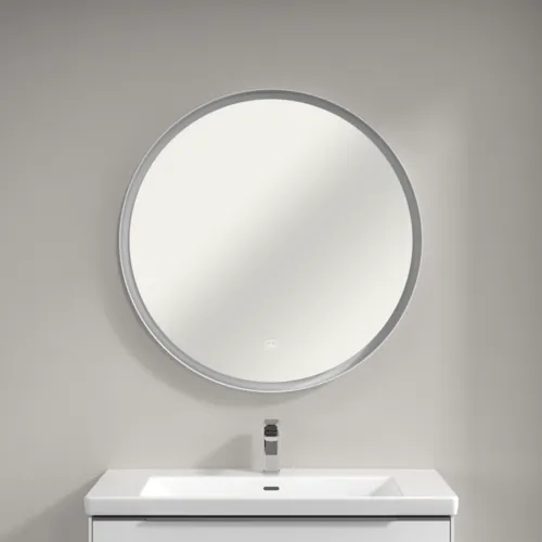 Bild von VILLEROY BOCH Subway 3.0 Spiegel, mit Beleuchtung, 910 x 910 x 45 mm #A4649100