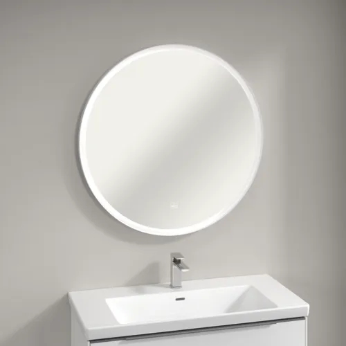 Bild von VILLEROY BOCH Subway 3.0 Spiegel, mit Beleuchtung, 910 x 910 x 45 mm #A4649100
