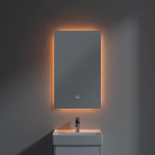Bild von VILLEROY BOCH More to See Lite Spiegel, mit Beleuchtung, 450 x 750 x 24 mm #A4594500