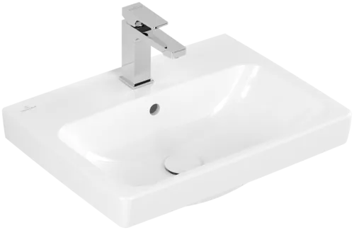 Bild von VILLEROY BOCH Architectura Waschbecken, 550 x 420 x 165 mm, Weiß Alpin CeramicPlus, mit Überlauf #4A8755R1