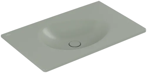 Bild von VILLEROY BOCH Antao Schrankwaschtisch, 800 x 500 x 150 mm, Morning Green CeramicPlus, ohne Überlauf #4A7583R8