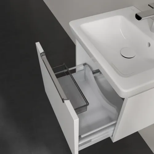 Bild von VILLEROY BOCH Subway 2.0 Waschbeckenunterschrank, 1 Auszug, 485 x 420 x 380 mm, White Matt #A68510MS