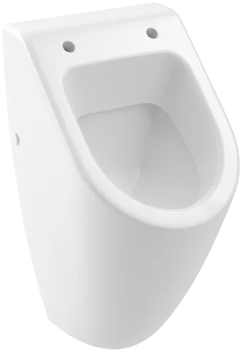 Obrázek VILLEROY BOCH Podlahový sací pisoár, na víko, skrytý přívod, 285 x 315 mm, Stone White CeramicPlus #751301RW