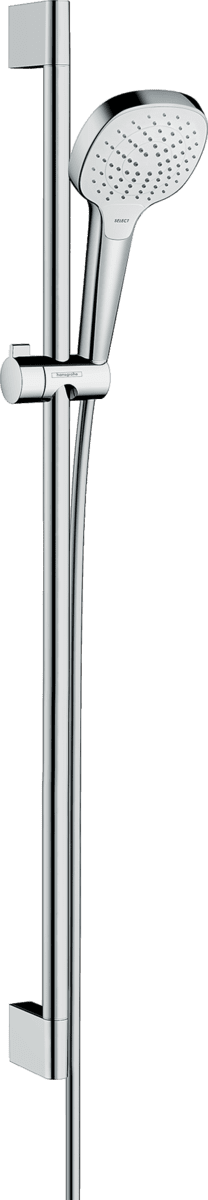 Bild von HANSGROHE Croma Select E Brauseset 110 Vario EcoSmart mit Brausestange 90 cm #26593400 - Weiß/Chrom