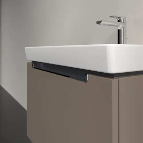 Bild von VILLEROY BOCH Subway 2.0 Waschbeckenunterschrank, 1 Auszug, 637 x 420 x 454 mm, Truffle Grey #A68810VG