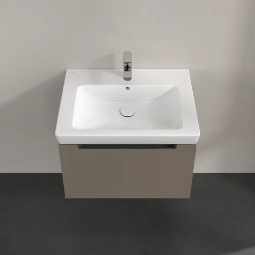 Bild von VILLEROY BOCH Subway 2.0 Waschbeckenunterschrank, 1 Auszug, 637 x 420 x 454 mm, Truffle Grey #A68810VG