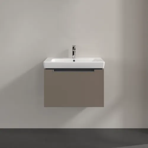 Bild von VILLEROY BOCH Subway 2.0 Waschbeckenunterschrank, 1 Auszug, 637 x 420 x 454 mm, Truffle Grey #A68810VG