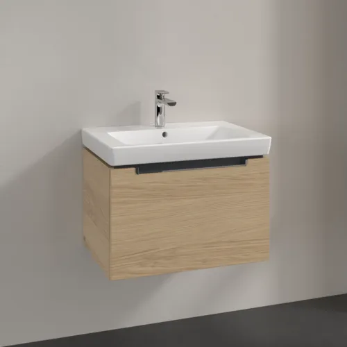 Bild von VILLEROY BOCH Subway 2.0 Waschbeckenunterschrank, 1 Auszug, 637 x 420 x 454 mm, Nordic Oak #A68810VJ