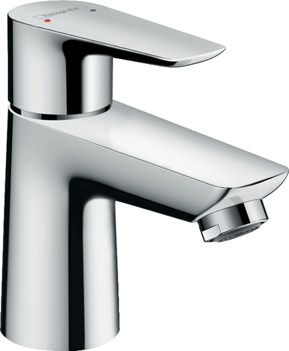 Picture of HANSGROHE Talis E Single lever basin mixer 80 with push-open waste set #71701000 - Chrome