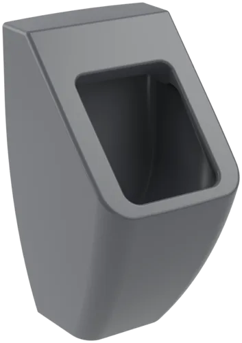 Bild von VILLEROY BOCH Venticello Absaug-Urinal, ohne Deckel, spülrandlos, Zulauf verdeckt, 285 x 320 mm, Graphite CeramicPlus #5504R0I4