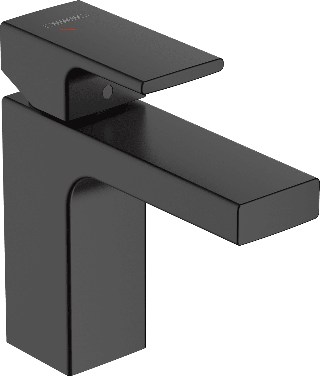 Picture of HANSGROHE Vernis Shape Single lever basin mixer 100 CoolStart with isolated water conduction and pop-up waste set #71594670 - Matt Black