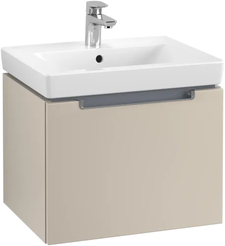 Bild von VILLEROY BOCH Subway 2.0 Waschbeckenunterschrank, 1 Auszug, 537 x 420 x 423 mm, Soft Grey #A68610VK
