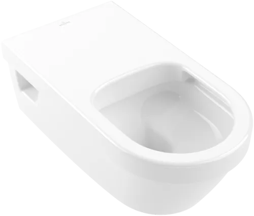 Bild von VILLEROY BOCH ViCare Tiefspül-WC ViCare spülrandlos, wandhängend, mit DirectFlush, Weiß Alpin CeramicPlus #5649R2R1
