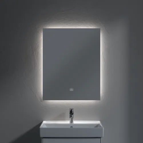 Bild von VILLEROY BOCH More to See Lite Spiegel, mit Beleuchtung, 600 x 750 x 24 mm #A4596000