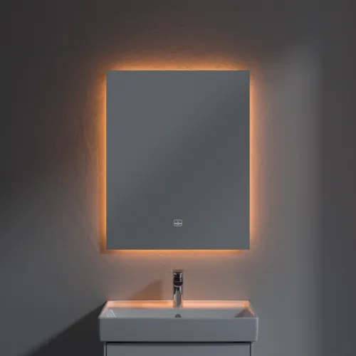 Bild von VILLEROY BOCH More to See Lite Spiegel, mit Beleuchtung, 600 x 750 x 24 mm #A4596000