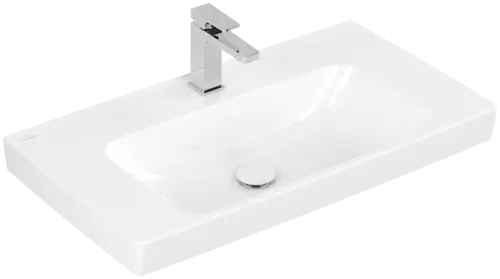 Bild von VILLEROY BOCH Architectura Waschbecken, 800 x 445 x 170 mm, Weiß Alpin, ohne Überlauf #4A878101